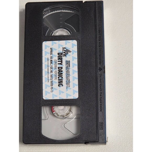 Dirty Dancing 1987 (VHS 1997) Patrick Swayze Jennifer Grey Drama Romance Vintage - Picture 4 of 7